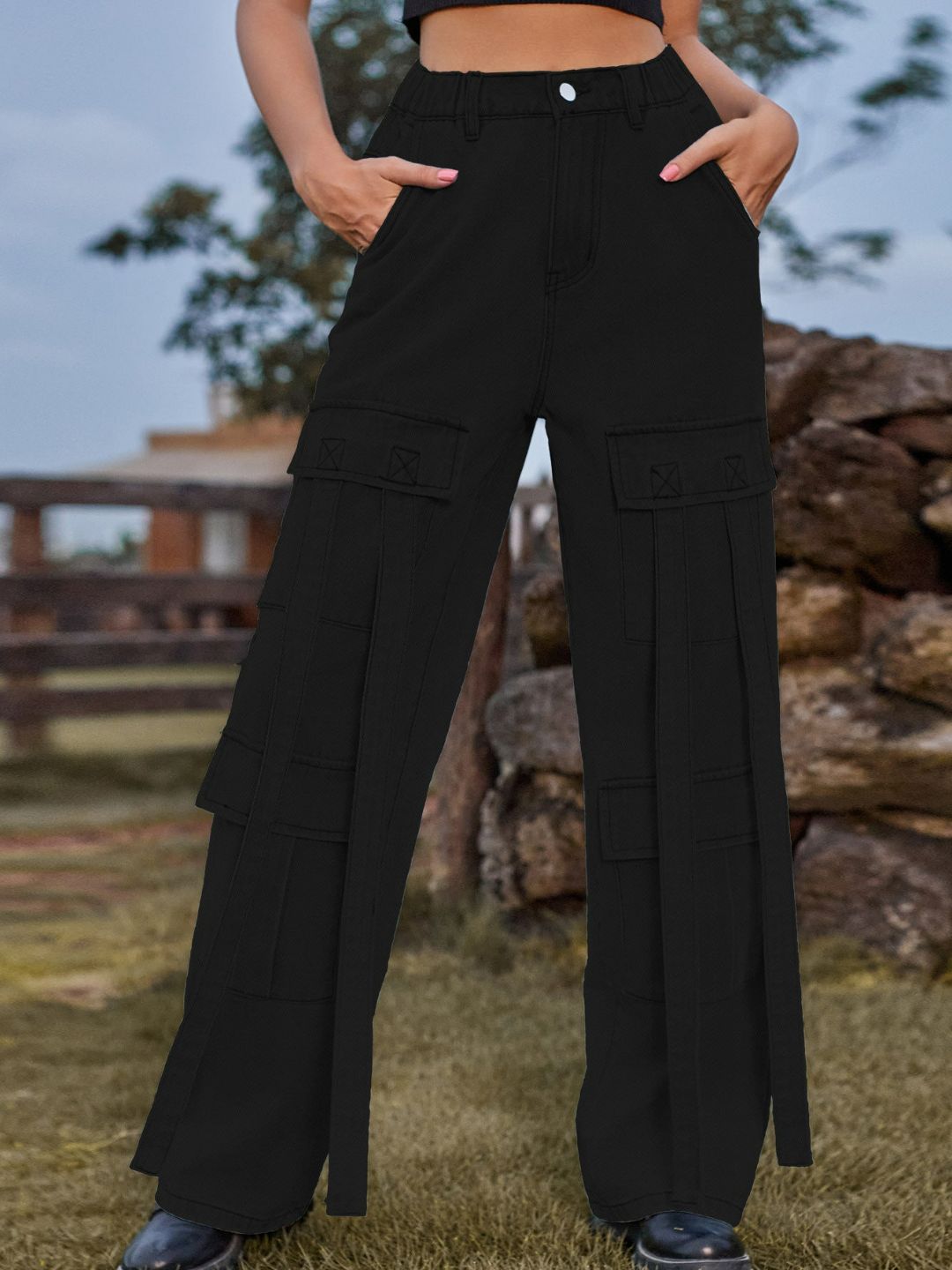 Oh Rare Women Cargo Style Pants