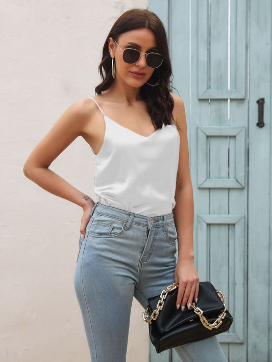 Shoulder Straps Casual Top